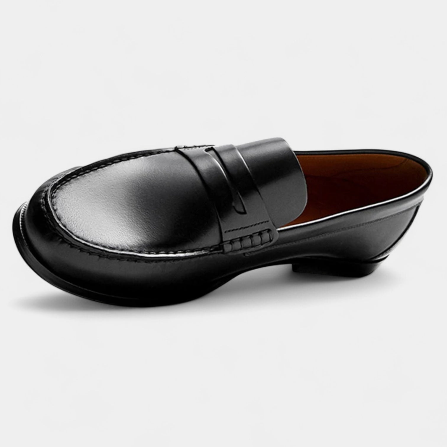 Norrskenberg | Läder Loafers för Män - Dress Skor