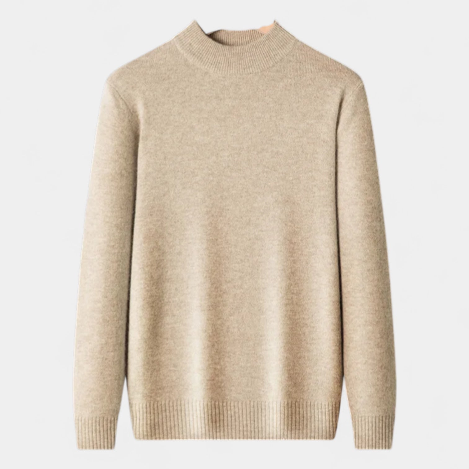 Norrskenberg | Herr Tröja med Halvhög Turtleneck - Merino