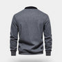 Valenti | Dress Collar Polo Neck Sweatshirt - Cotton Pullover-VALENTI