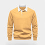 Valenti | Dress Collar Polo Neck Sweatshirt - Cotton Pullover-VALENTI