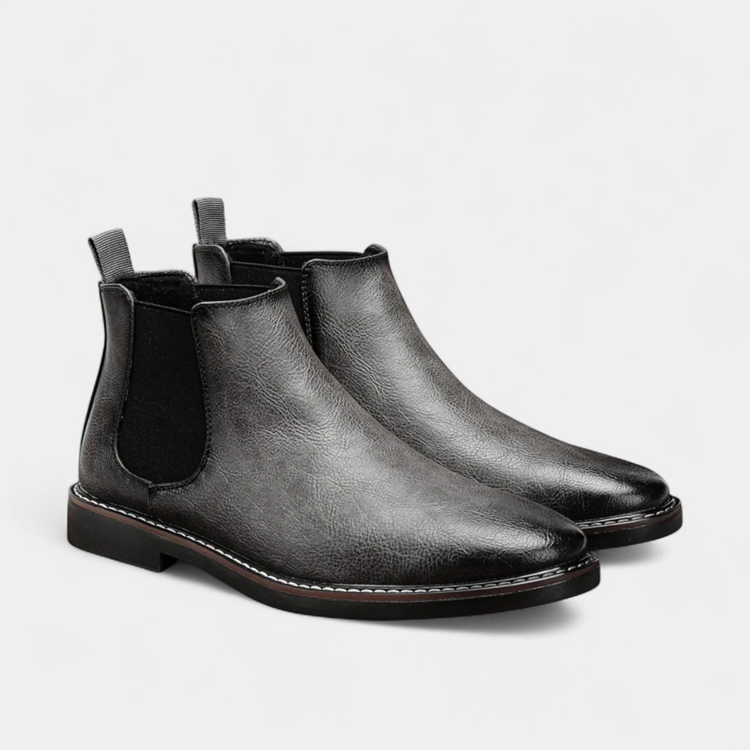 Norrskenberg | Herrens Höga Chelsea Läderboots