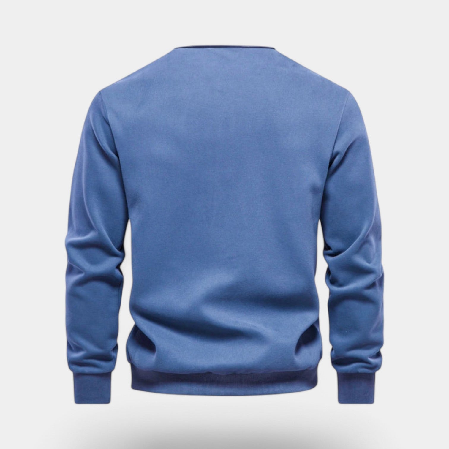 Valenti | Dress Collar Polo Neck Sweatshirt - Cotton Pullover-VALENTI