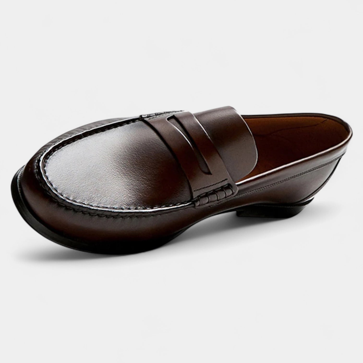 Norrskenberg | Läder Loafers för Män - Dress Skor