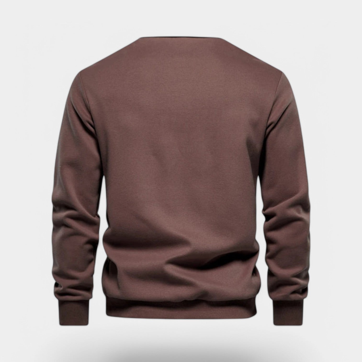 Valenti | Dress Collar Polo Neck Sweatshirt - Cotton Pullover-VALENTI