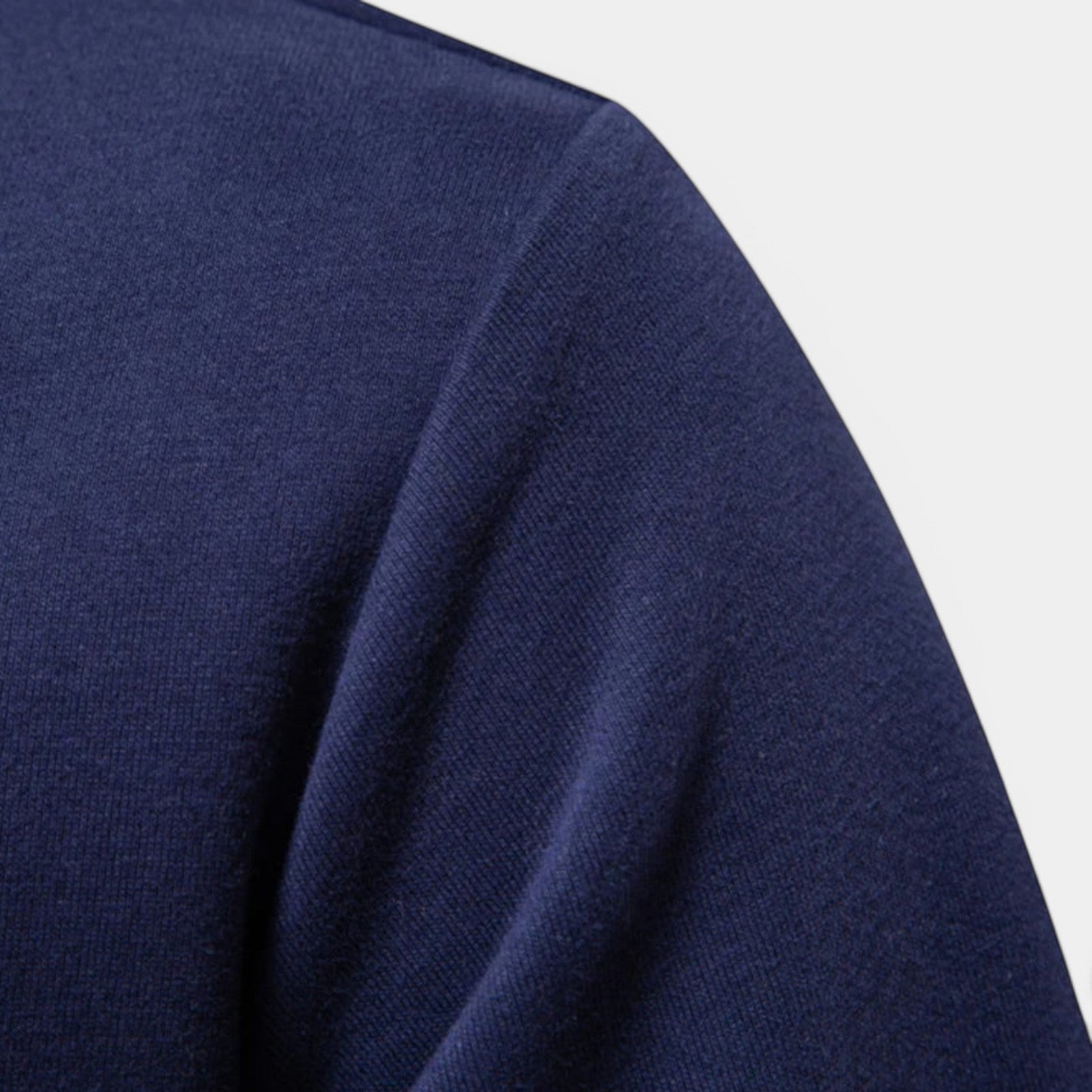 Valenti | Dress Collar Polo Neck Sweatshirt - Cotton Pullover-VALENTI