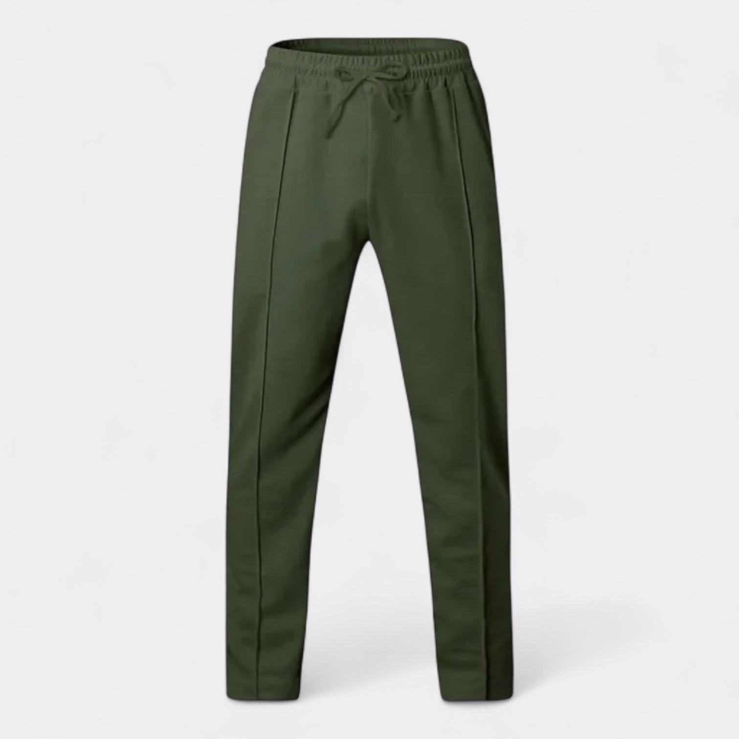 Norrskenberg | Slim Fit Joggingbyxor för män - Casual Plisserade Joggers