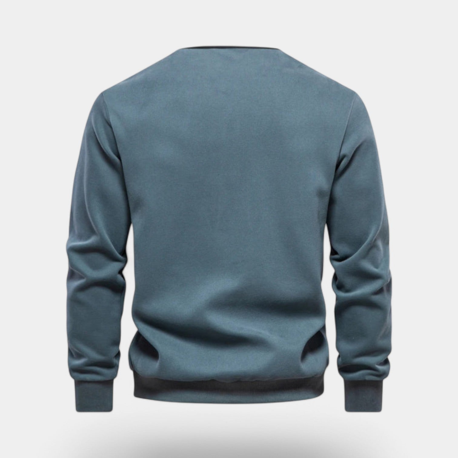 Valenti | Dress Collar Polo Neck Sweatshirt - Cotton Pullover-VALENTI