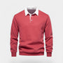 Valenti | Dress Collar Polo Neck Sweatshirt - Cotton Pullover-VALENTI