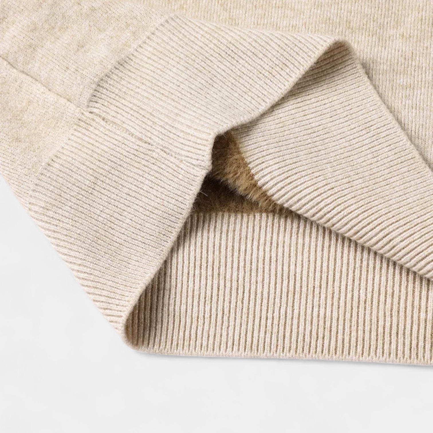 Norrskenberg | Herr Tröja med Halvhög Turtleneck - Merino