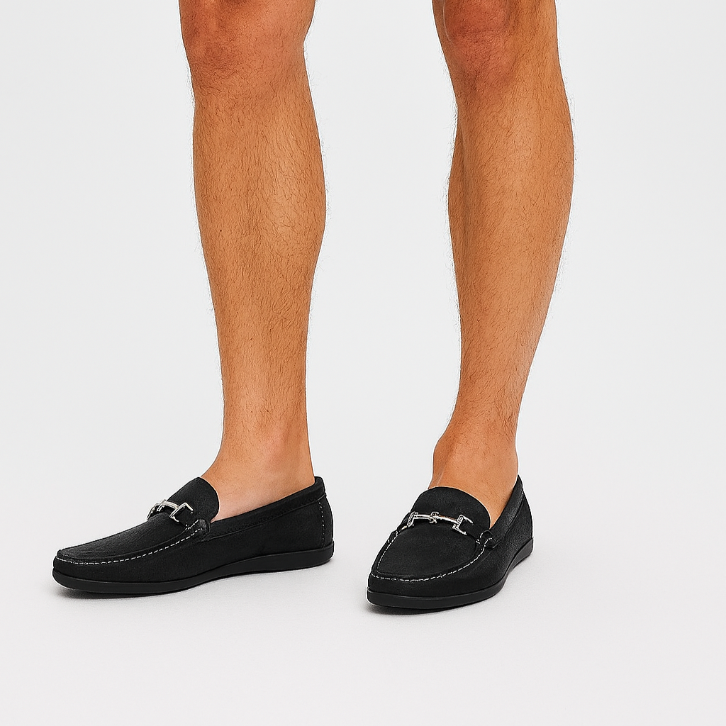 Norrskenberg | Klassiska Herrläderskor - Business Loafers i Skinn