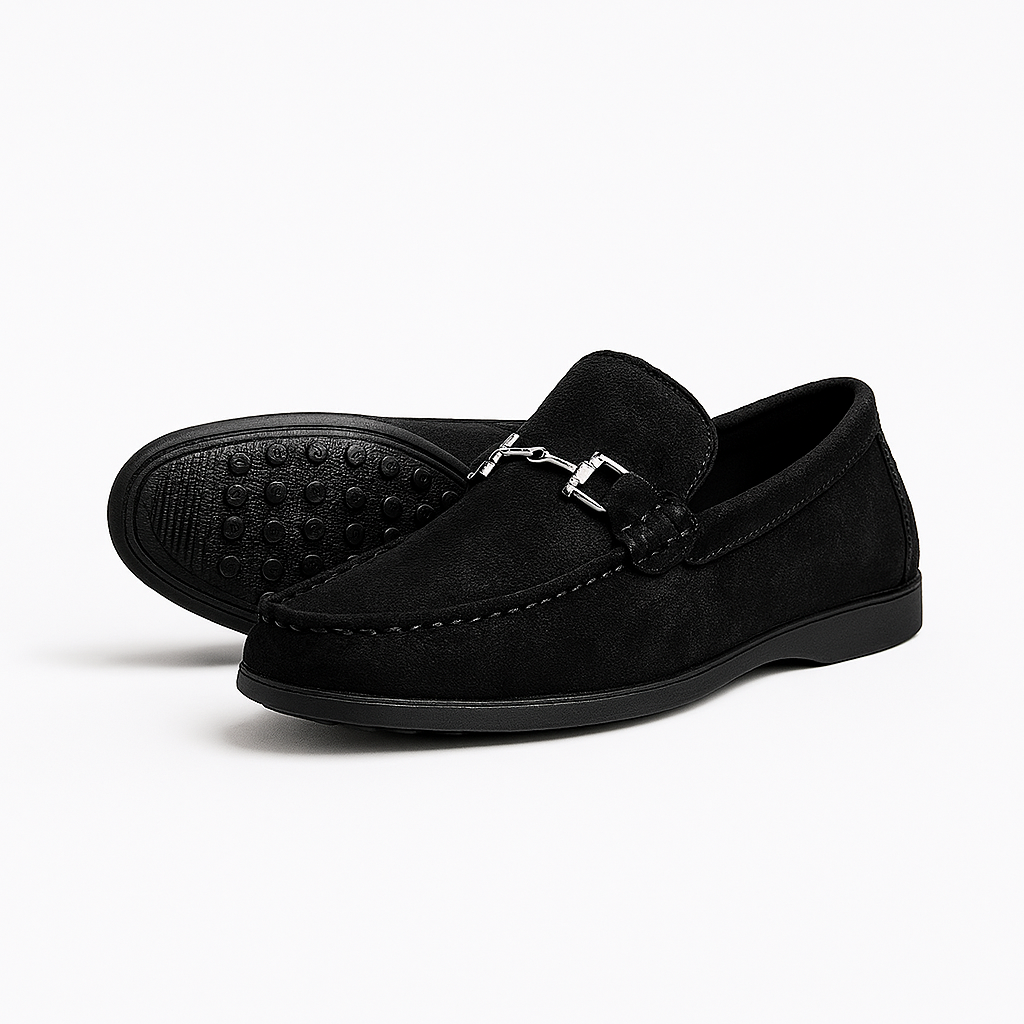 Norrskenberg | Klassiska Herrläderskor - Business Loafers i Skinn