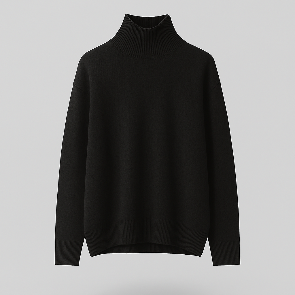 Norrskenberg | Dam Turtleneck Tröja i Kashmir - Elegant pullover