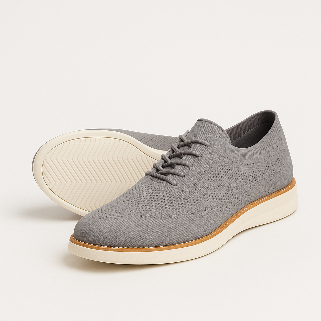 Norrskenberg | Herrstickade Sneakers – Andningsbara Casual-skor