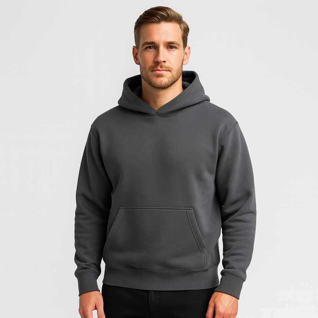 Norrskenberg | Casual Tröja med Mjuk Fleece - Hoodie