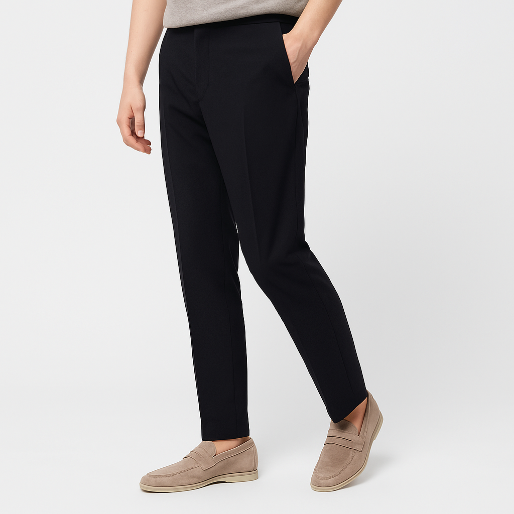 Norrskenberg | Herrloafers i Mocka - Slip-on Skor i Läder