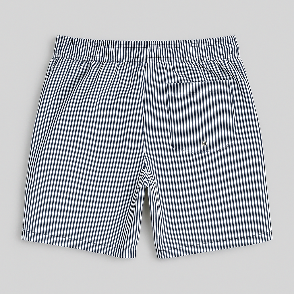 Norrskenberg | Herrbadshorts - Klassiska Snabbtorkande Boardshorts med Innerfoder