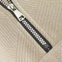 Valenti | Casual Merino Quarter Zip Cable Knit Jumper Stand Collar Sweatshirt-VALENTI