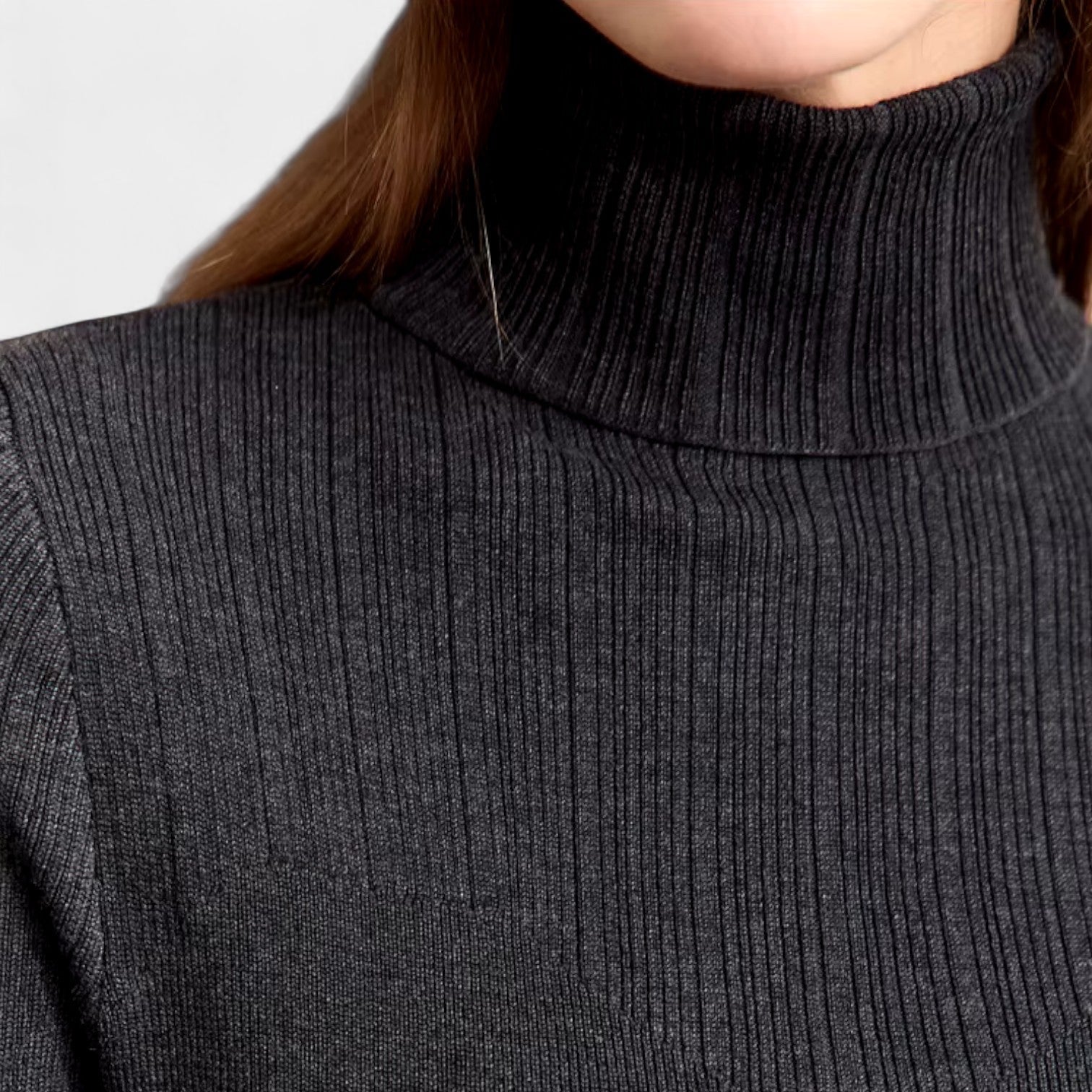 Norrskenberg | Dam Turtlenecktröja i Kashmir–Ull