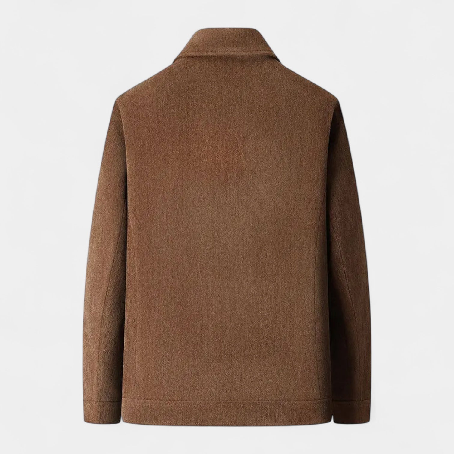 Norrskenberg | Herr Texturerad Harrington-Överskjorta