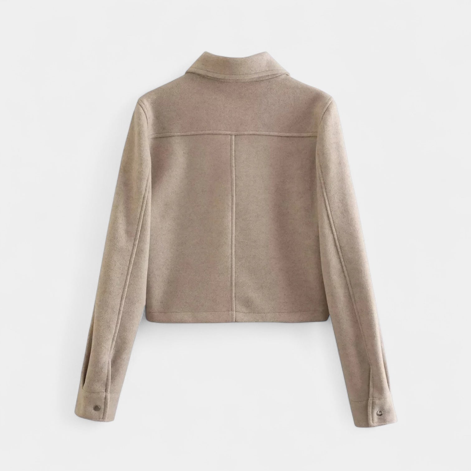 Norrskenberg | Dam Cropped Overshirt Jacka - Mellanlång