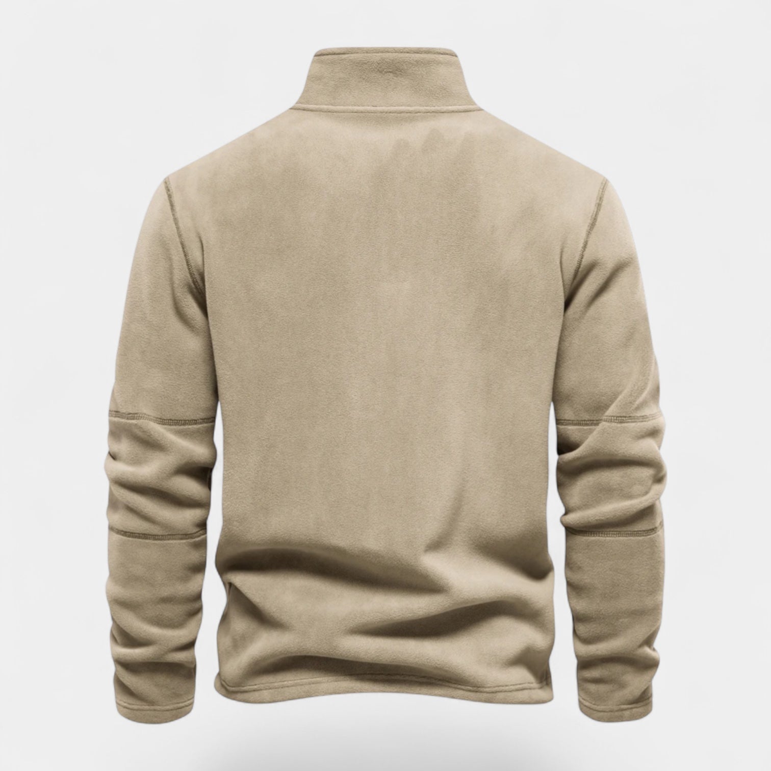 Norrskenberg | Herrtröja i Fleece - Halvzip Sweatshirt
