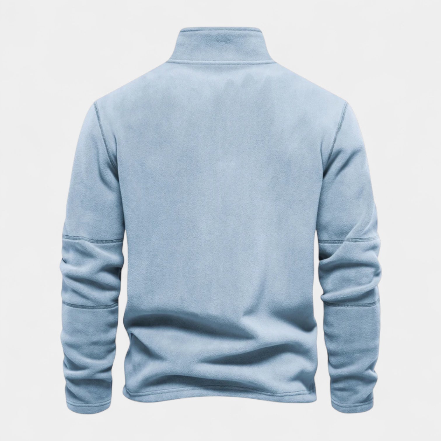 Norrskenberg | Herrtröja i Fleece - Halvzip Sweatshirt