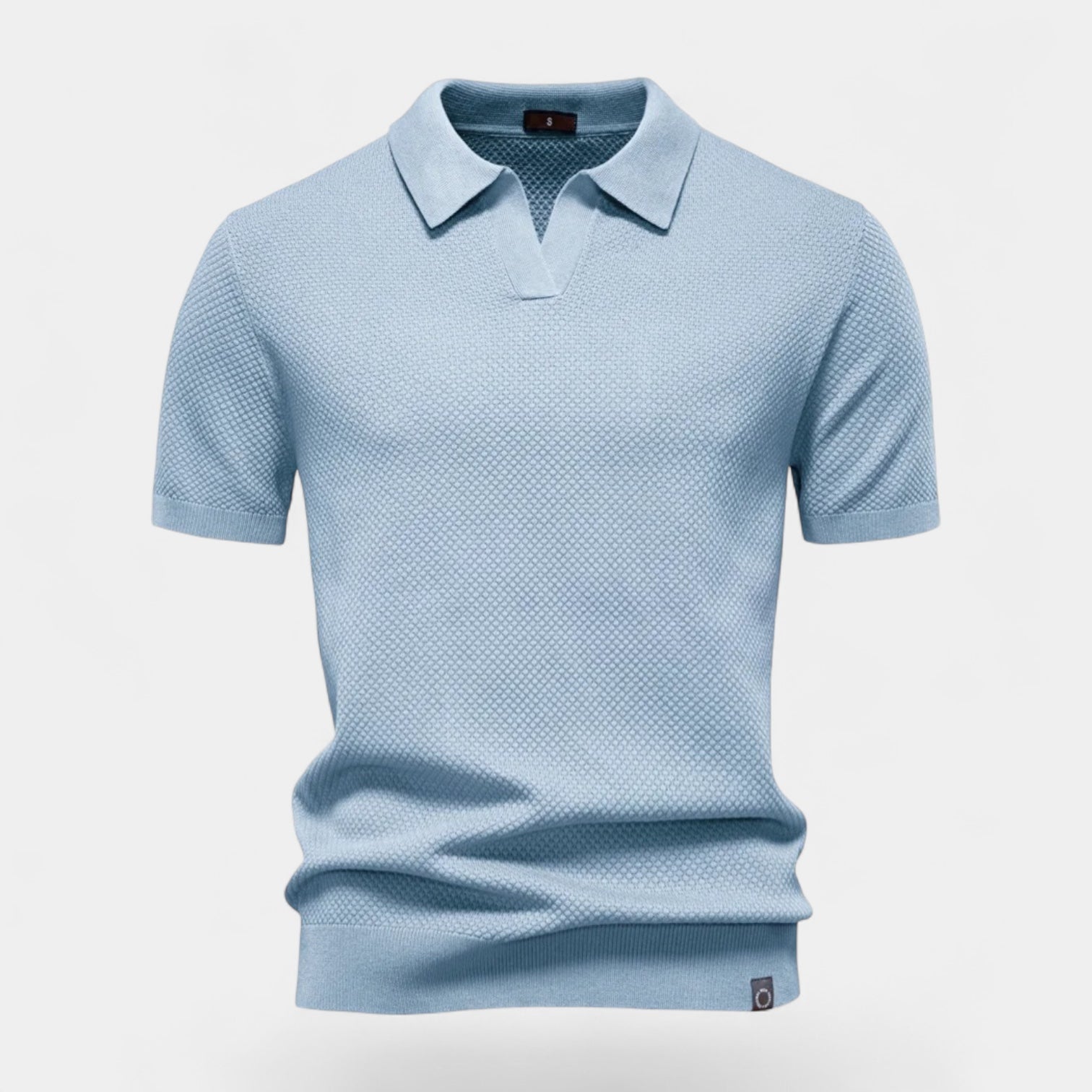 Norrskenberg | Business Pikétröja Polo för Herr - Slim Fit T-Shirt