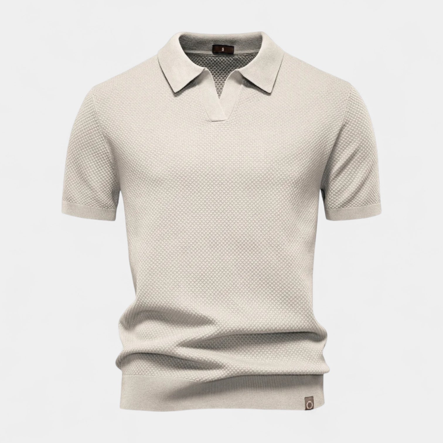 Norrskenberg | Business Pikétröja Polo för Herr - Slim Fit T-Shirt