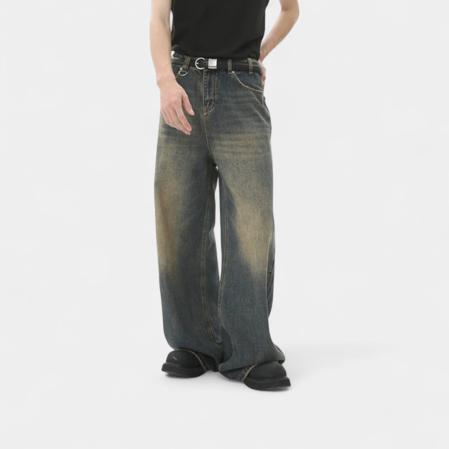 Norrskenberg | Vida Jeans - Herrjeans med vid passform