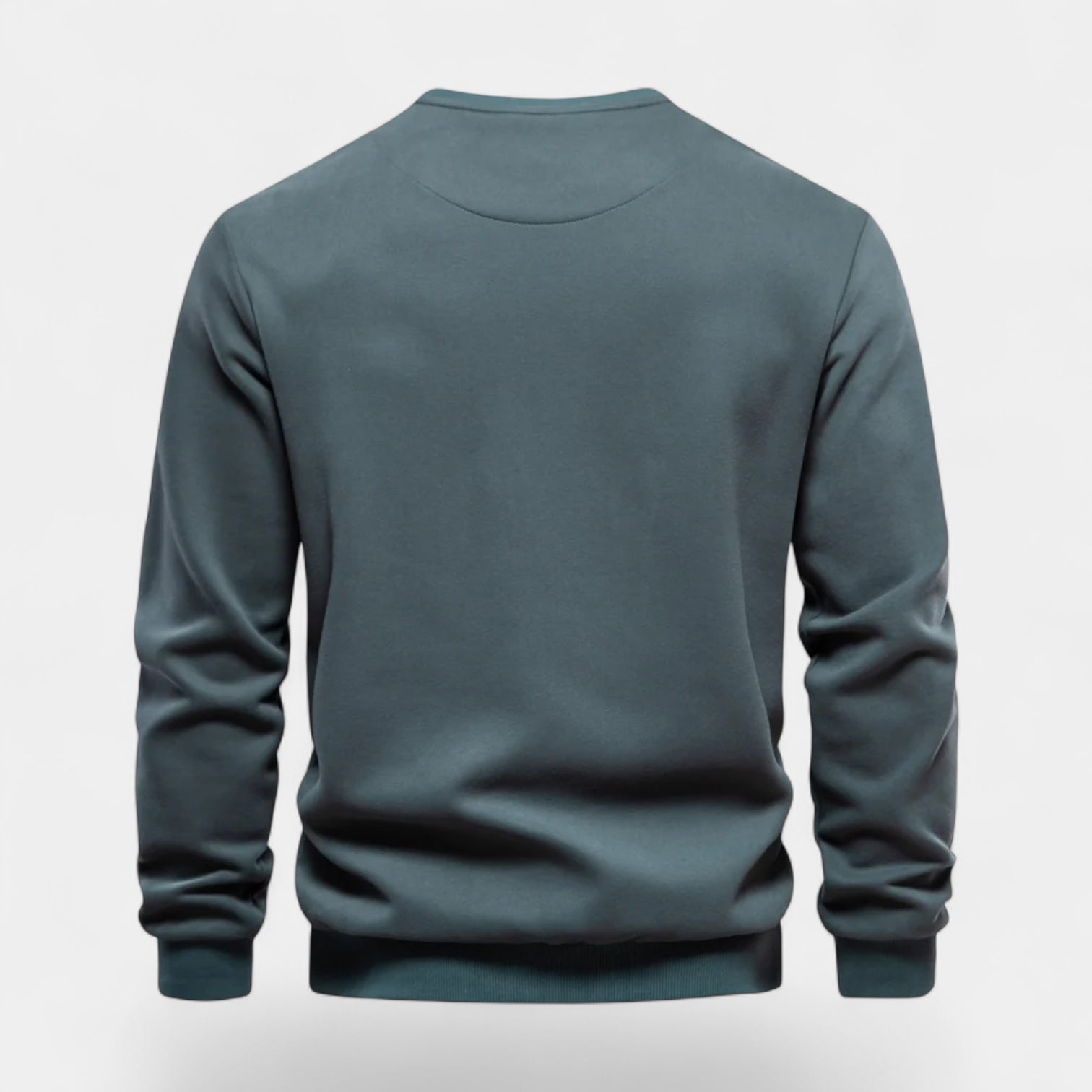 Norrskenberg | Herrsweatshirt med Bröstficka & Dragkedja