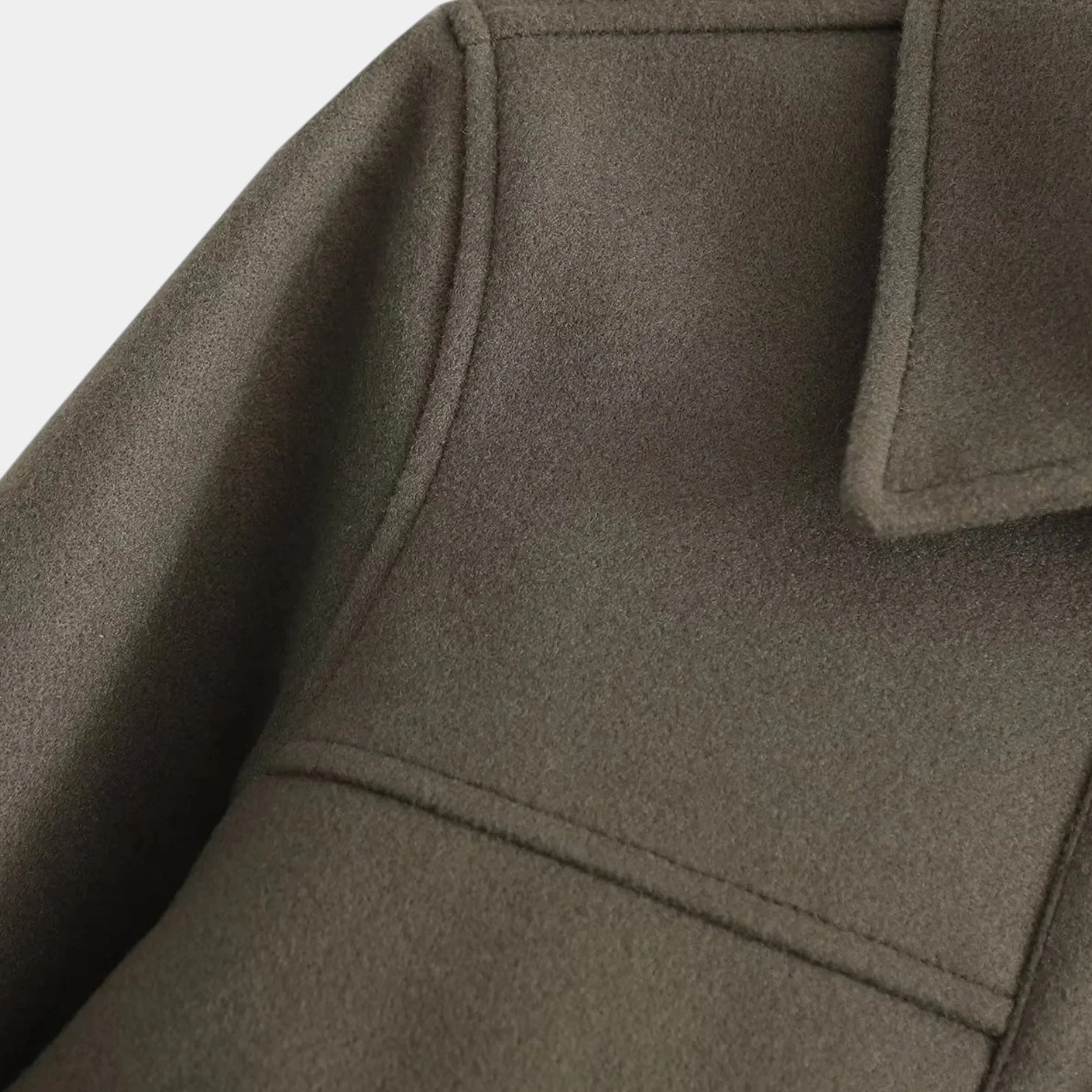 Norrskenberg | Dam Cropped Overshirt Jacka - Mellanlång