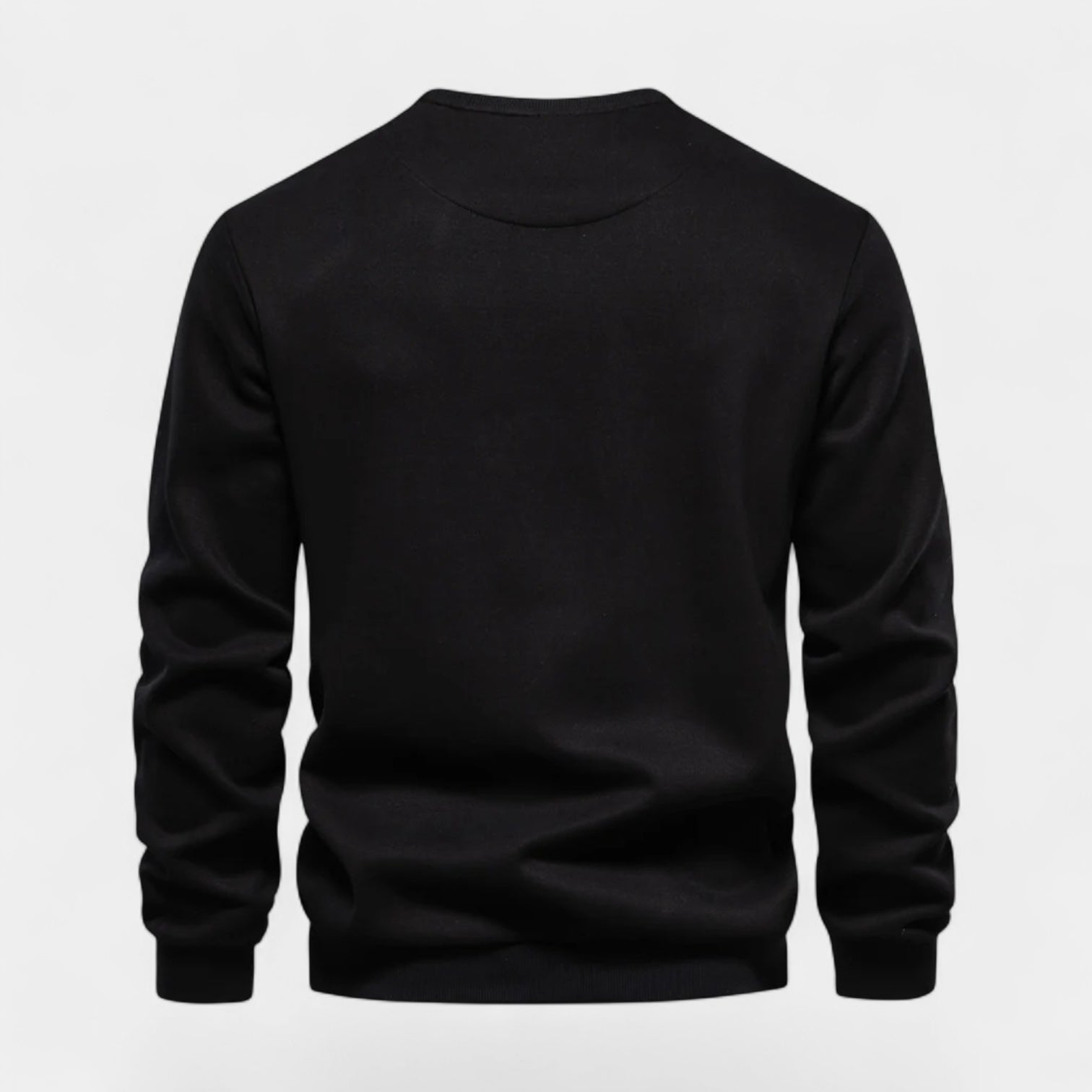Norrskenberg | Herrsweatshirt med Bröstficka & Dragkedja