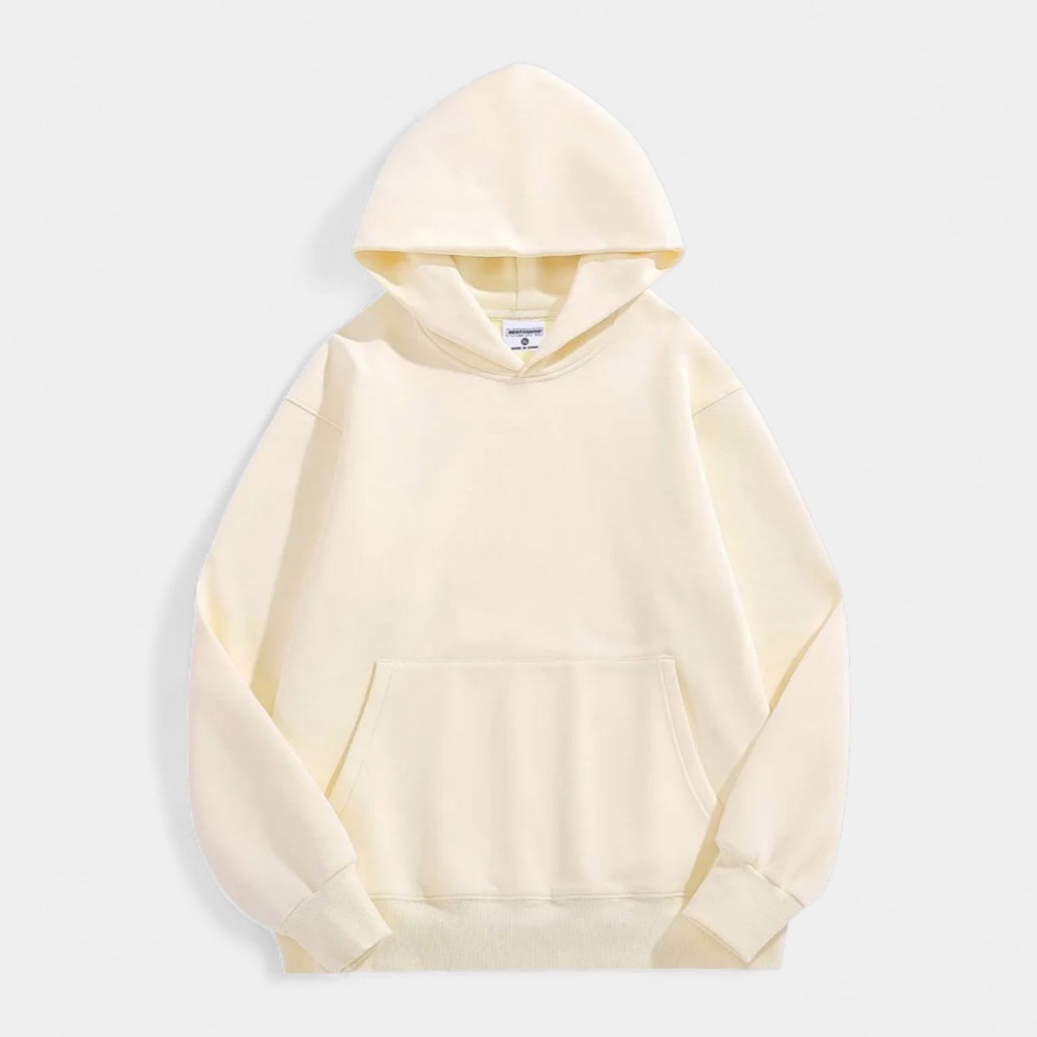Norrskenberg | Casual Tröja med Mjuk Fleece - Hoodie